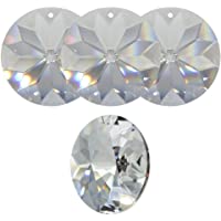 Sol Cristal d.40 mm 4 pieza – Alto Brillant. – Exklusiv – Disco para cristal – Arco iris Cristal – Feng Shui – Esoterik…